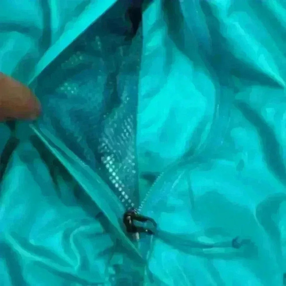 Lole Jacket Women’s Medium Water Resistant Hooded Full Zip Parka Cinch Waist - Picture 13 of 16